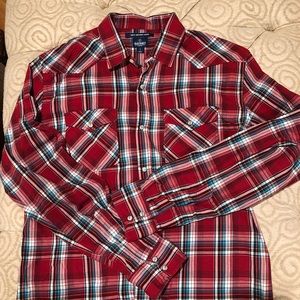 Men’s old navy plaid shirt